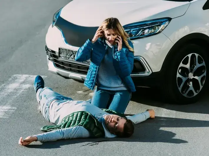 Legal team investigating pedestrian fatality scene conditions near Freestone Park and Gilbert crosswalk signals